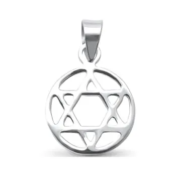 Medalha Estrela de Davi Grande Prata (0)