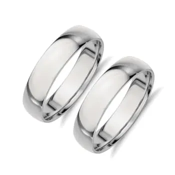 Aliança de Namoro 7mm Prata 950 (0)