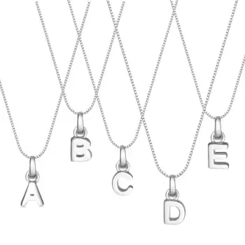Colar com Letra Inicial Prata 950 (0)
