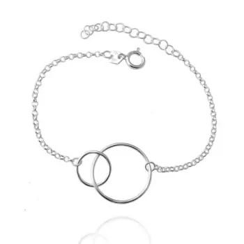 Pulseira Círculos em Prata 925 (0)