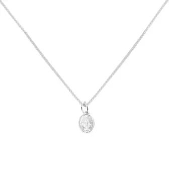 Correntinha com Medalha Nossa Senhora Dupla Face Prata 925 (0)