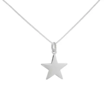 Colar com Pingente Estrela em Prata 925 (0)