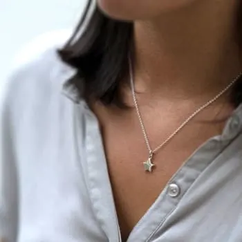 Colar de Estrela Prata 925 (0)